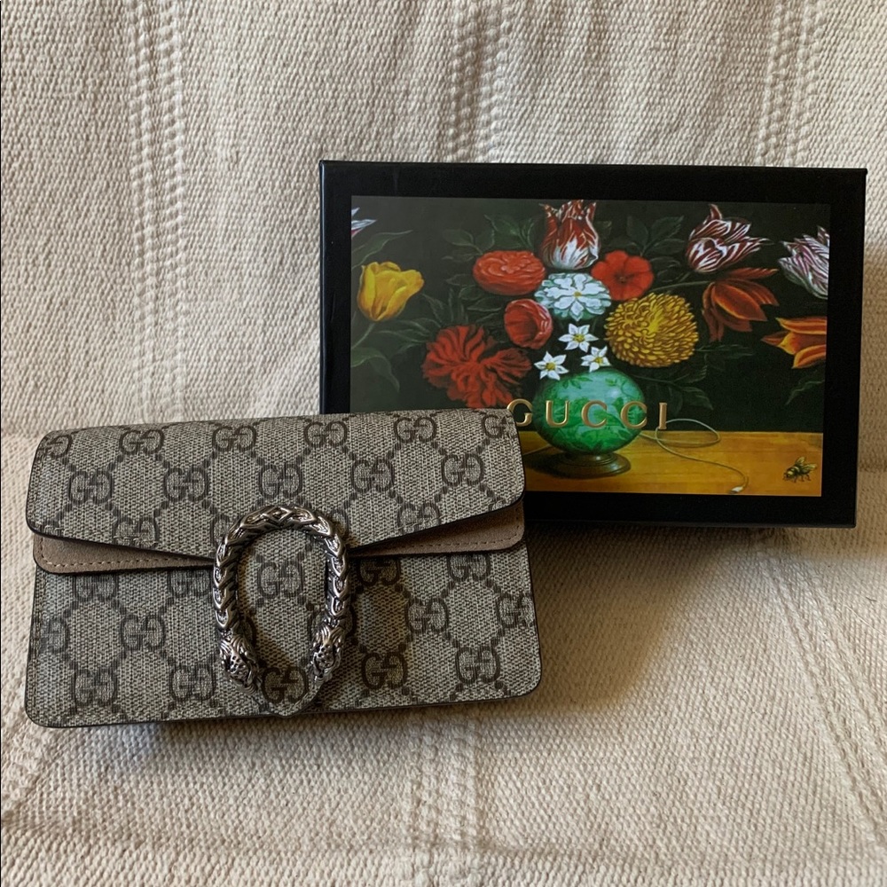 Gucci GG Supreme Super Mini Dionysus Bag